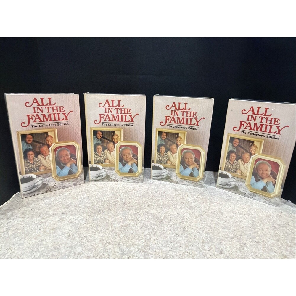 Lot Of 4 ALL IN THE FAMILY Collector's Edition VHS Tape Columbia House